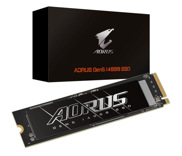 Gigabyte 1TB M.2 PCIe Gen5 NVMe AORUS 14000 - 1275386 - zdjęcie 5